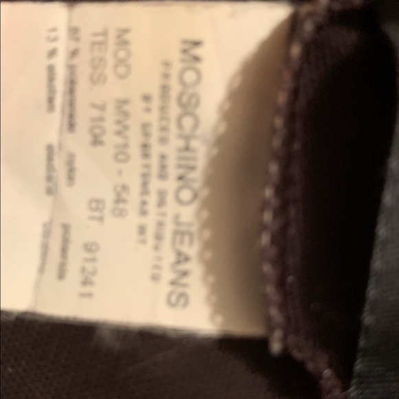 Authentic vintage moschino jeans top. - Picture 5 of 5